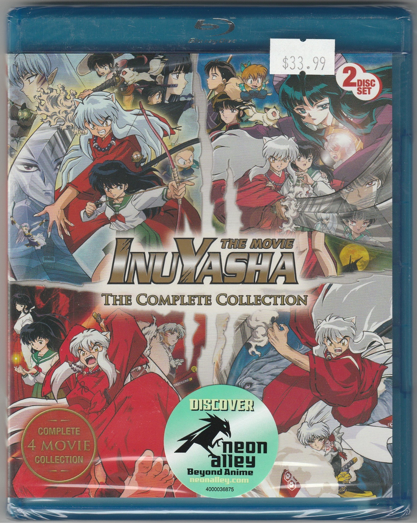 Inuyasha The Movie Complete Collection Blu-ray Disc – Chibi's