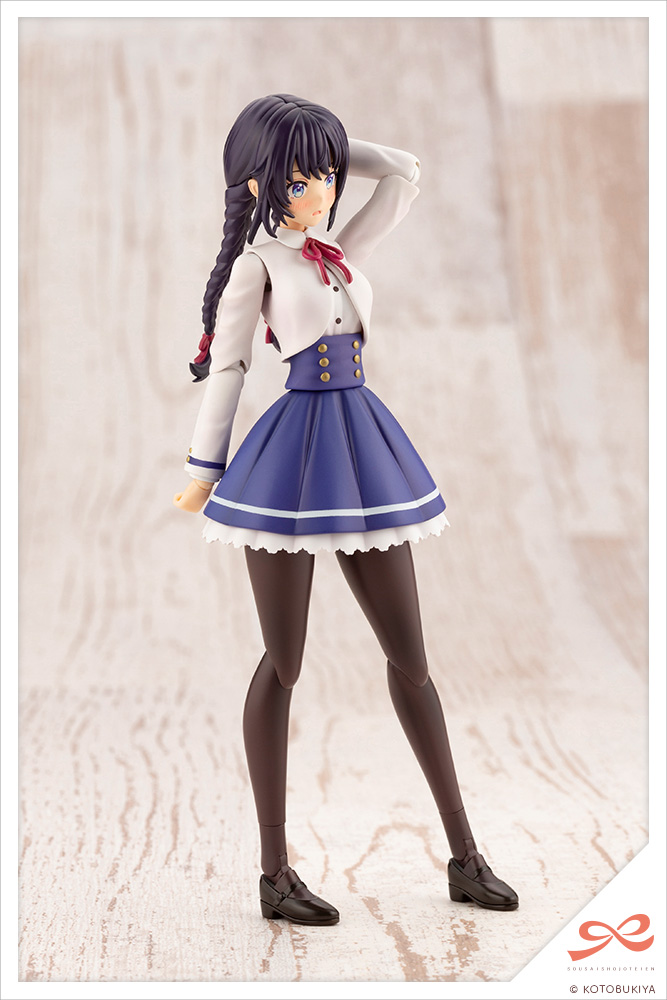 Sousai Shoujo: Ritsuka Saeki [High School Winter Clothes] Dreaming Style Snow White Model Kit