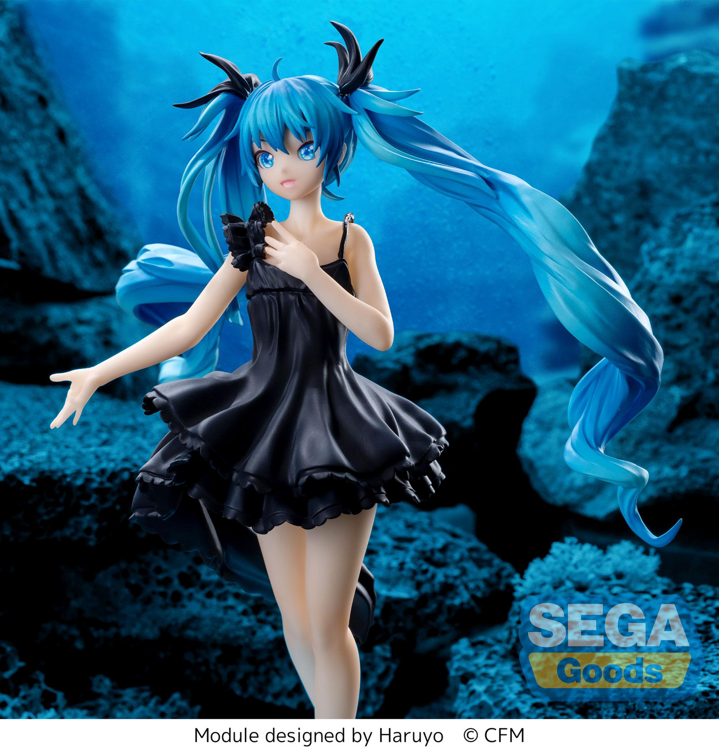 Vocaloid: Miku Mega 39's Deep Sea Girl Luminasta Prize Figure