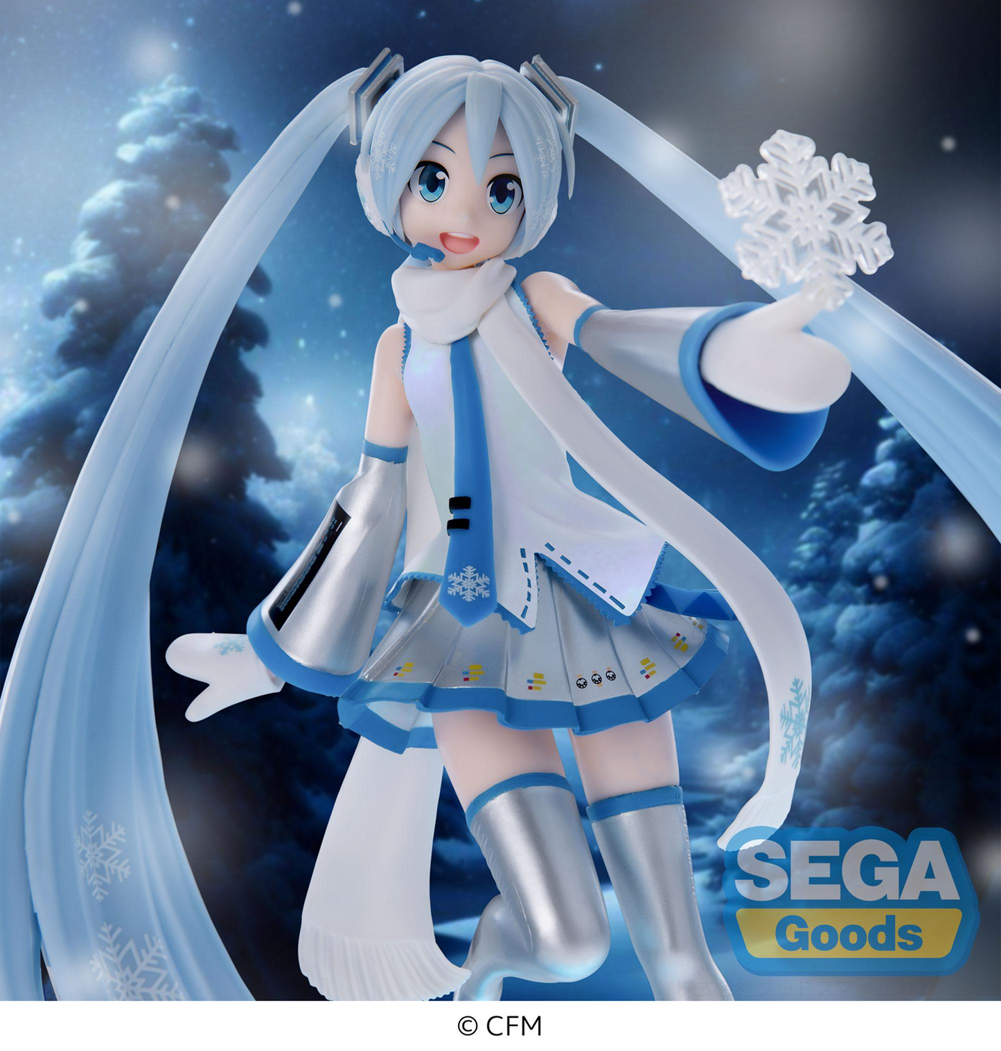 Vocaloid: Snow Miku -Sky Town Ver.- Luminasta Prize Figure