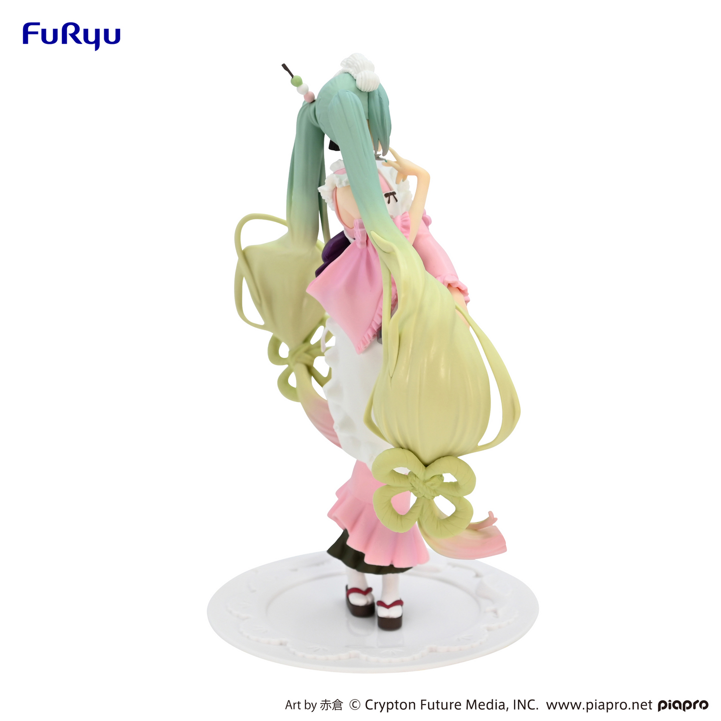 Vocaloid: Hatsune Miku Matcha Green Tea Parfait Sakura Ver. Exceed Creative Prize Figure