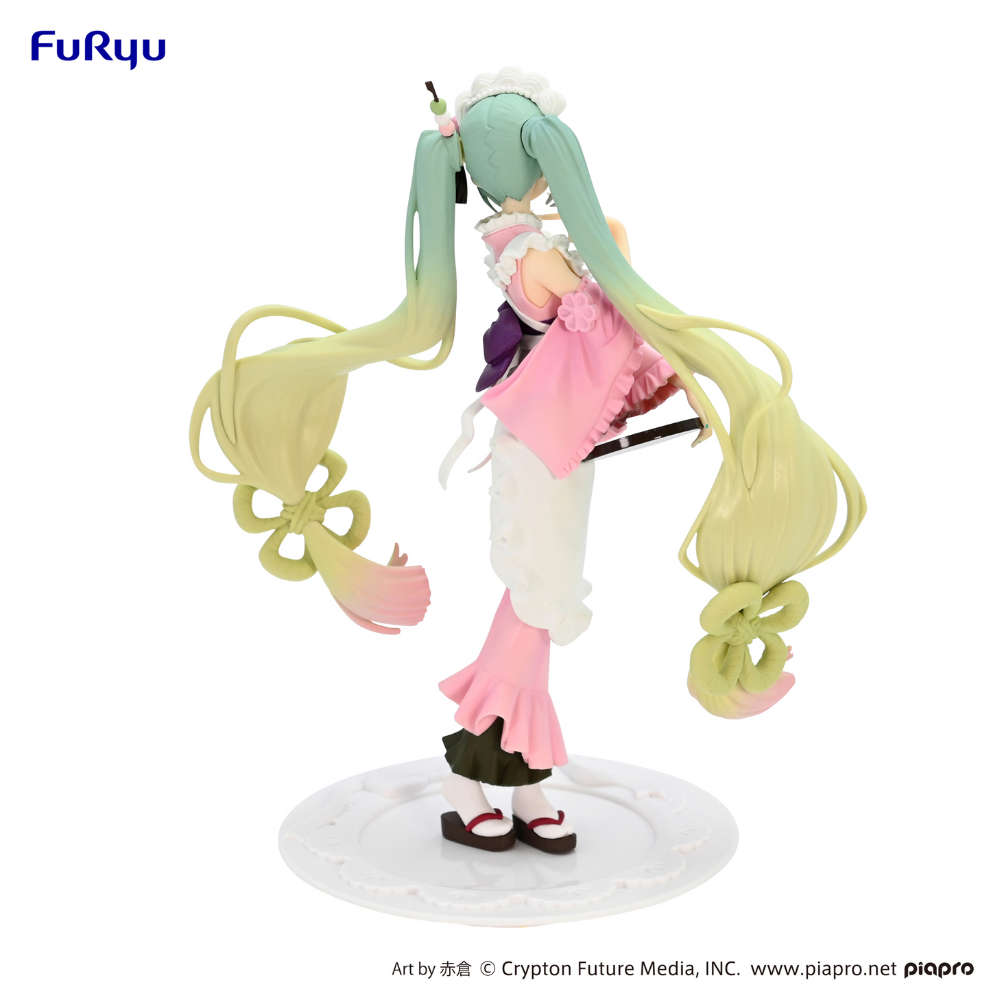 Vocaloid: Hatsune Miku Matcha Green Tea Parfait Sakura Ver. Exceed Creative Prize Figure