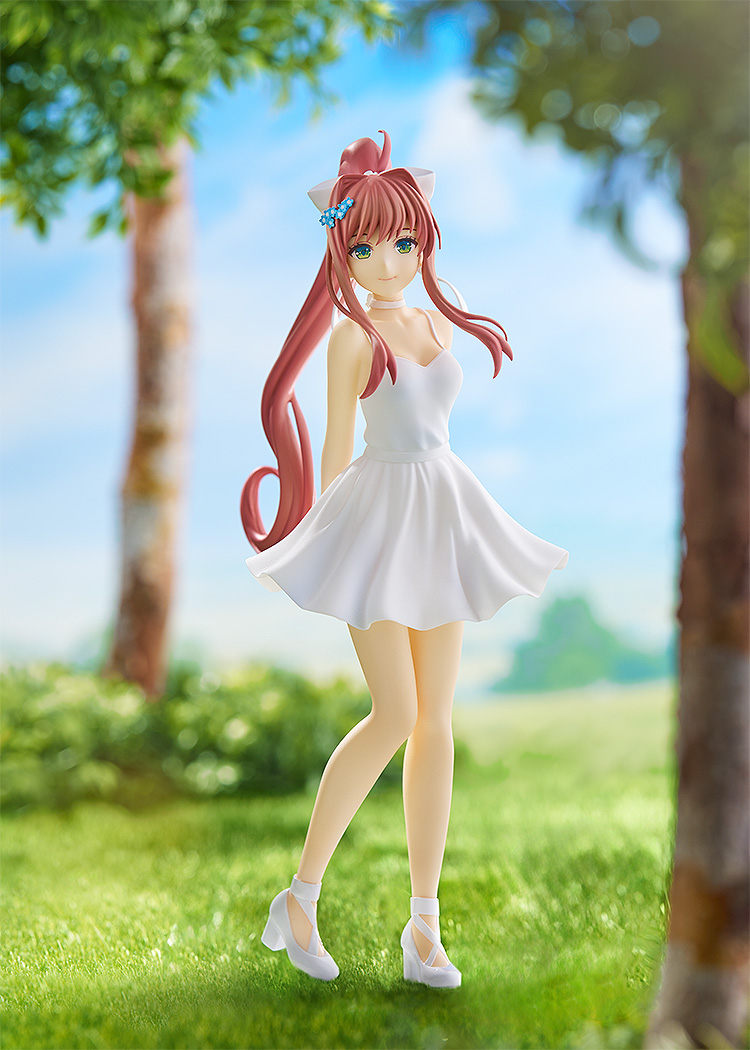 Doki Doki Literature Club: Monika White Dress ver. POP UP PARADE Figurine