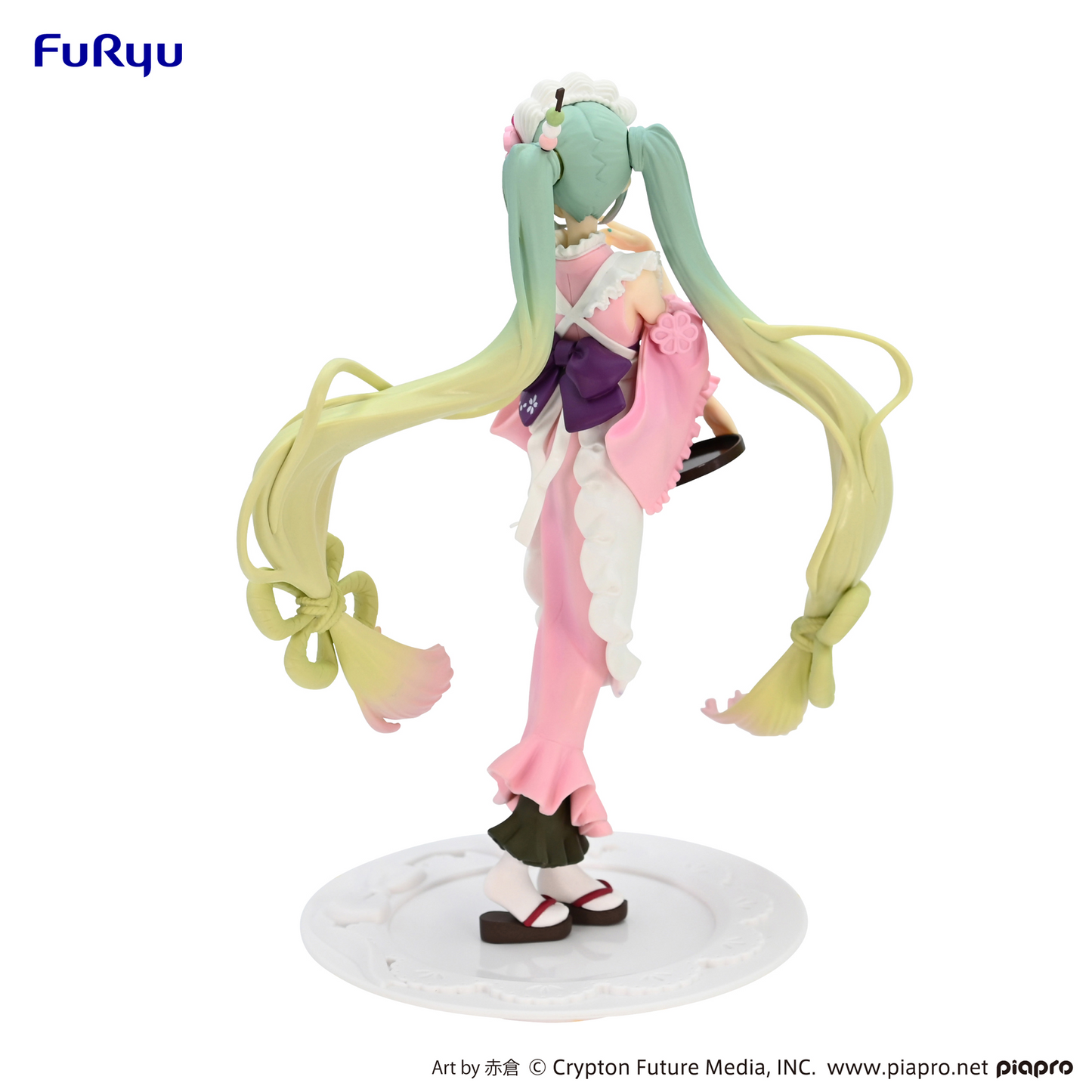 Vocaloid: Hatsune Miku Matcha Green Tea Parfait Sakura Ver. Exceed Creative Prize Figure