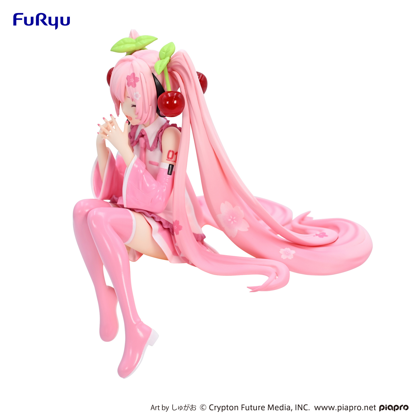 Vocaloid: Sakura Miku 2023 Smile Ver. Noodle Stopper Prize Figure