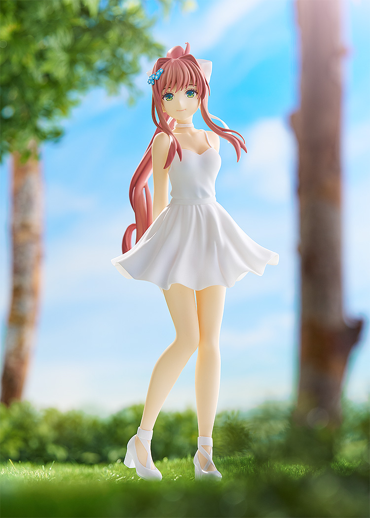 Doki Doki Literature Club: Monika White Dress ver. POP UP PARADE Figurine