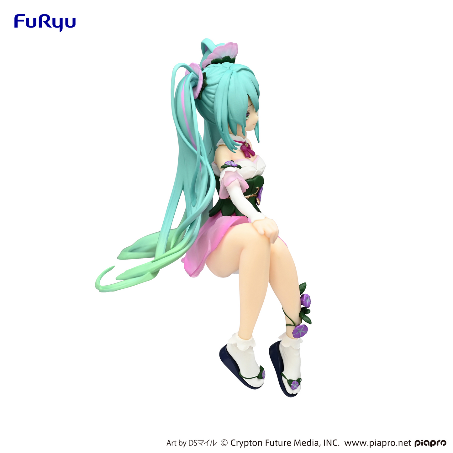 Vocaloid: Miku Morning Glory Pink Ver. Noodle Stopper Prize Figure