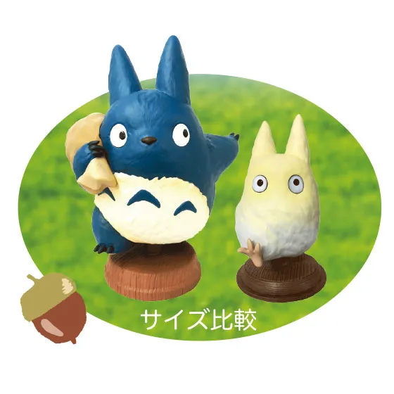 My Neighbour Totoro: Found You! Small White Totoro Statue