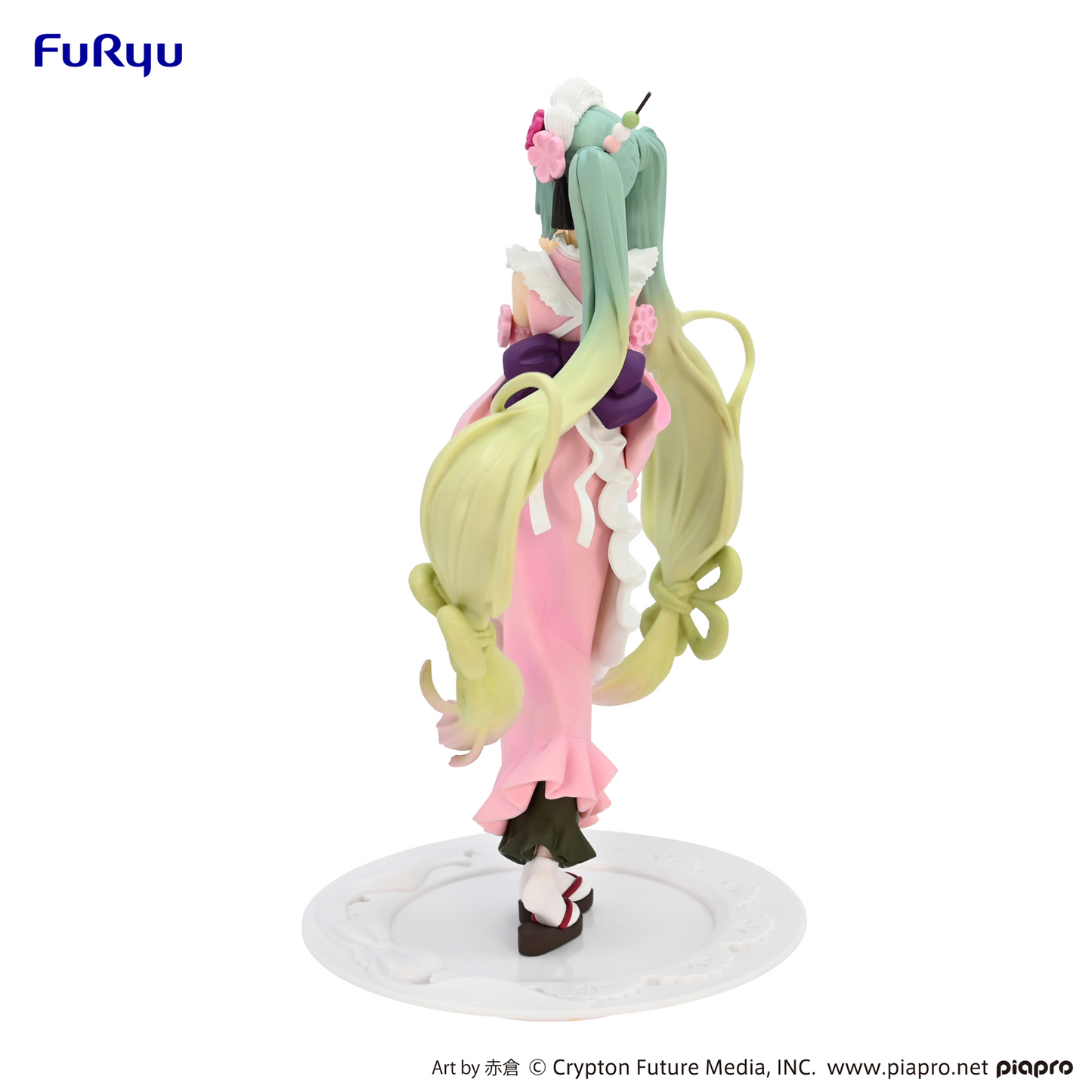 Vocaloid: Hatsune Miku Matcha Green Tea Parfait Sakura Ver. Exceed Creative Prize Figure