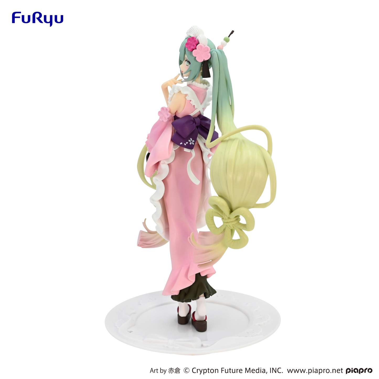 Vocaloid: Hatsune Miku Matcha Green Tea Parfait Sakura Ver. Exceed Creative Prize Figure