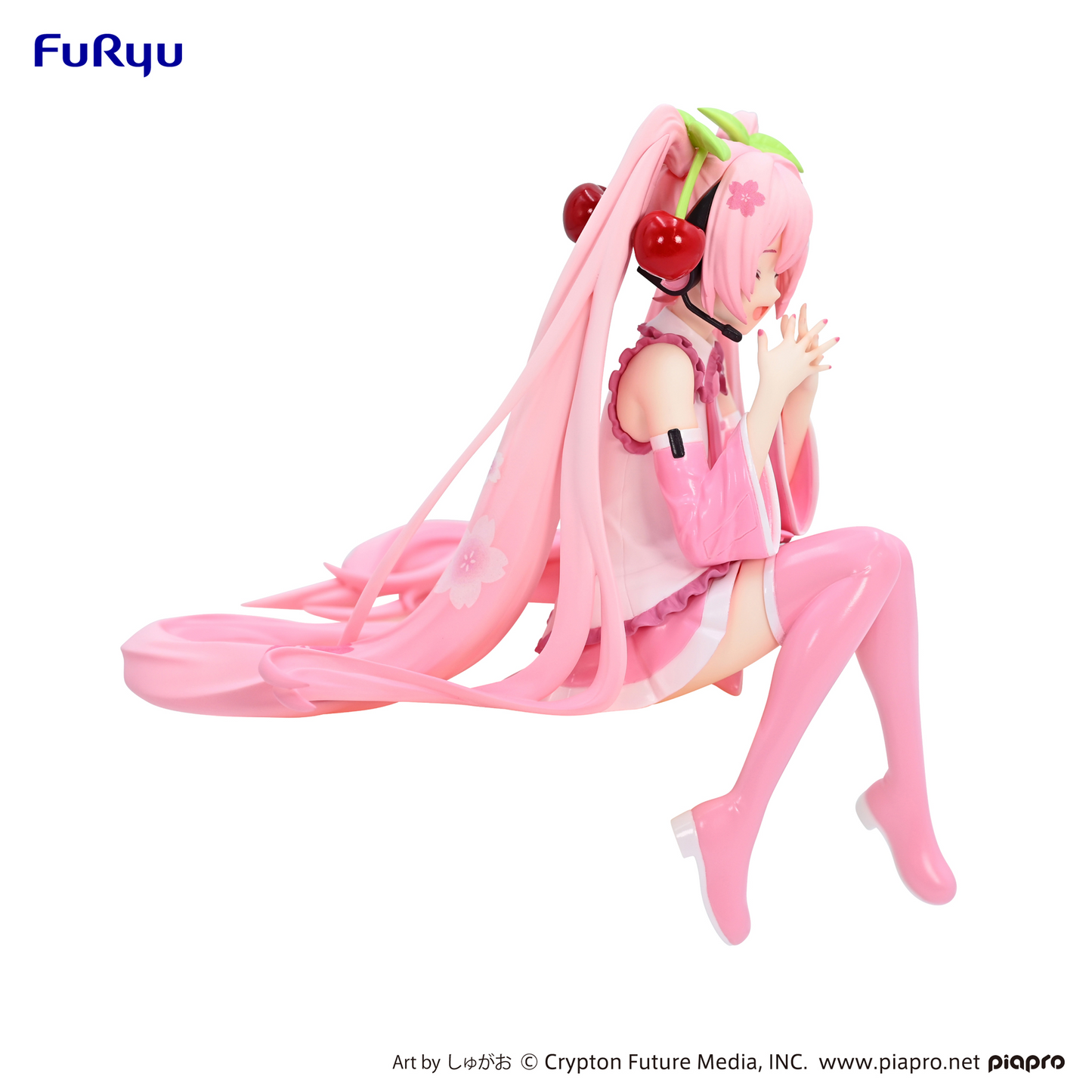 Vocaloid: Sakura Miku 2023 Smile Ver. Noodle Stopper Prize Figure