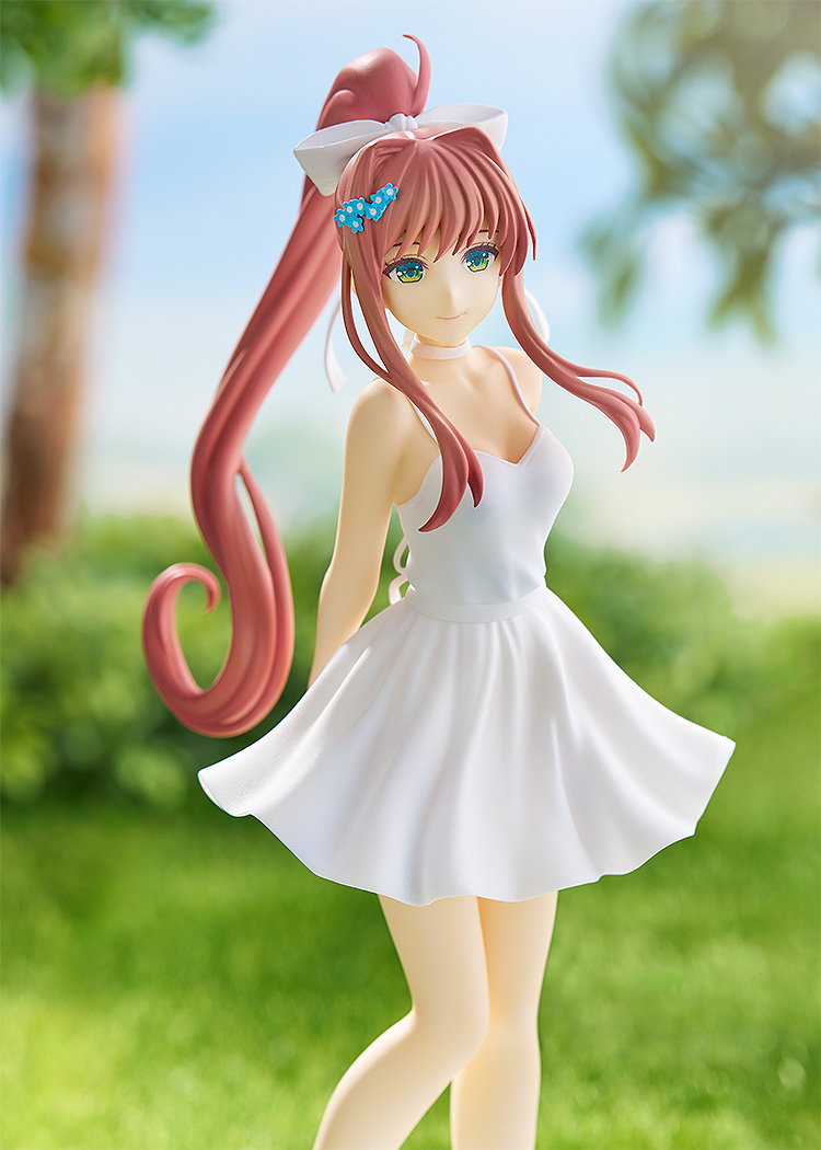 Doki Doki Literature Club: Monika White Dress ver. POP UP PARADE Figurine