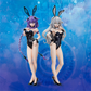 Hyperdimension Neptunia: Purple Heart Bare Leg Bunny Ver. 1/4 Scale Figurine