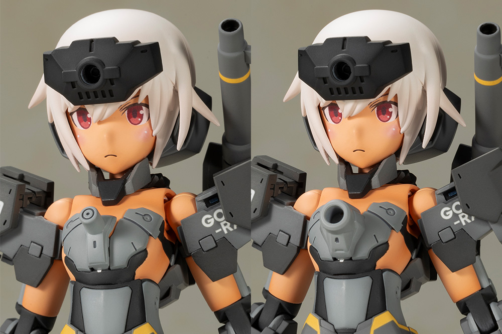 Frame Arms Girl: Gourai-Kai [Black] with FGM148 Type Anti-Tank Missile Model Kit