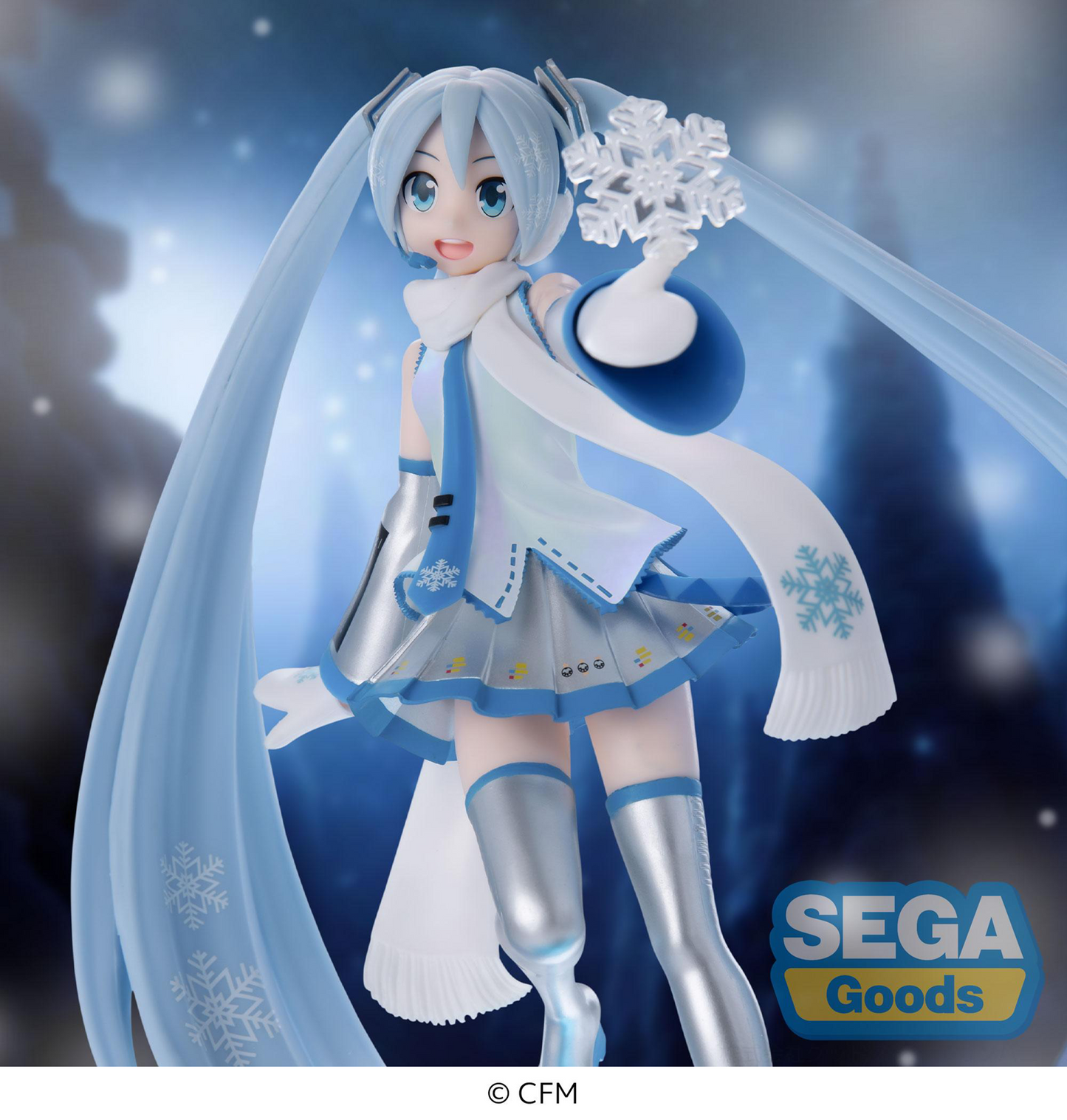 Vocaloid: Snow Miku -Sky Town Ver.- Luminasta Prize Figure