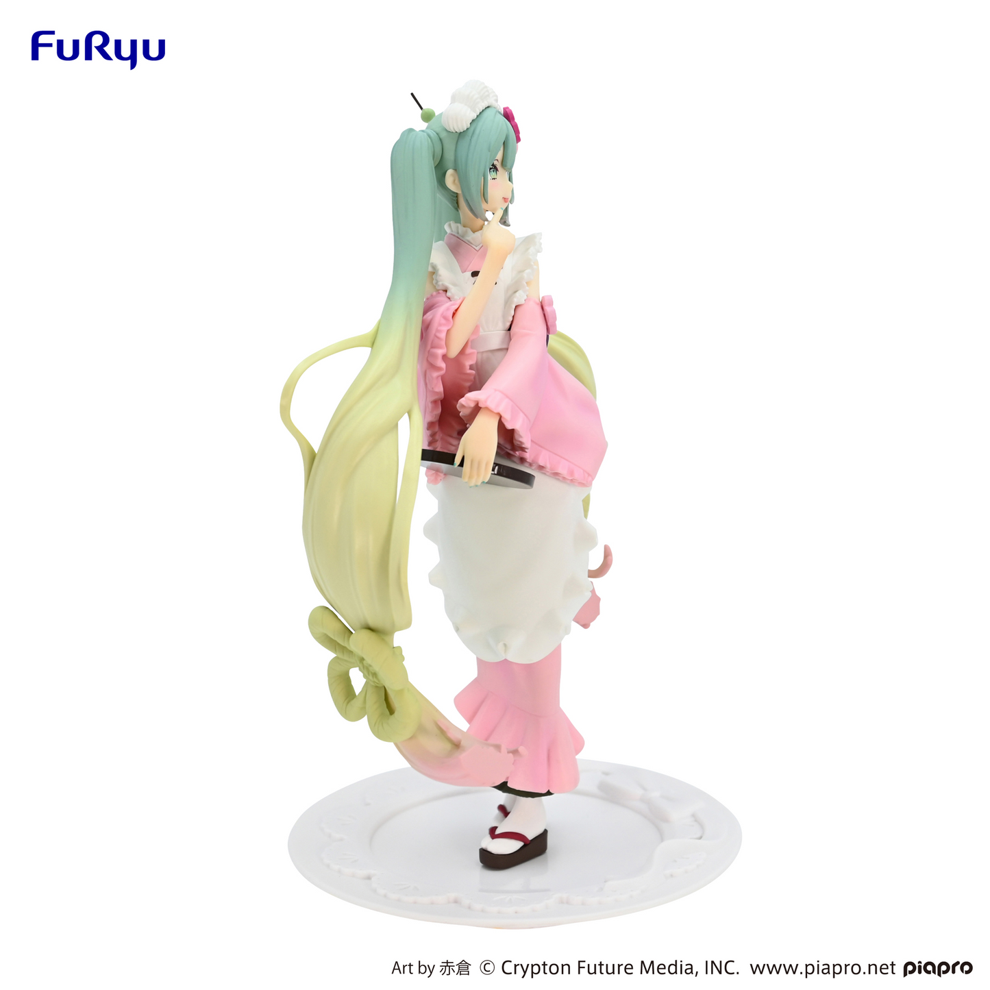 Vocaloid: Hatsune Miku Matcha Green Tea Parfait Sakura Ver. Exceed Creative Prize Figure