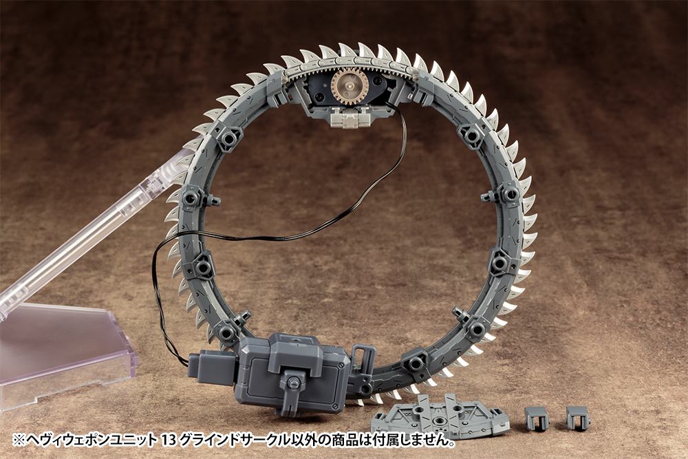 Heavy Weapon Unit: Grind Circle Model Kit Option Pack