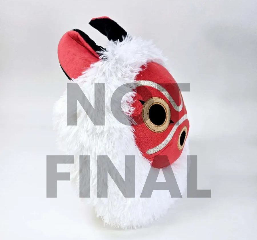 Princess Mononoke: Fluffy San Mask 15" Plush