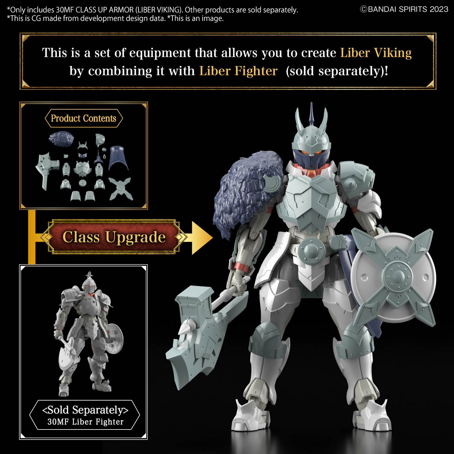 30 Minutes Fantasy: Class Up Liber Viking Model Option Pack