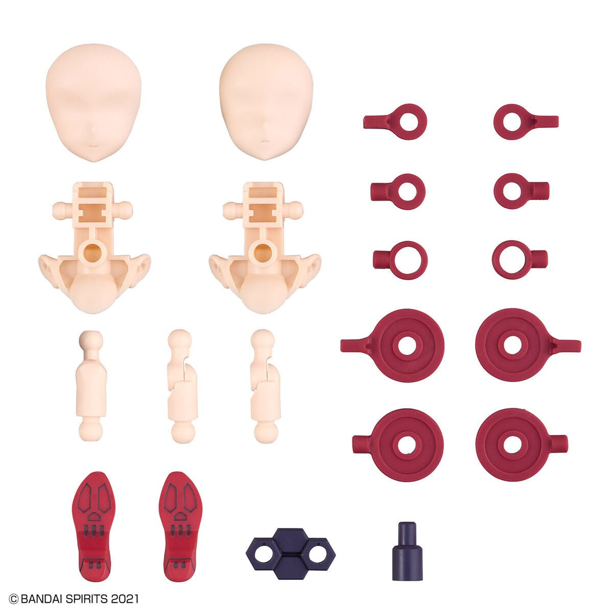 30 Minutes Sisters: Option Parts Set 6 (Chaser Costume) Model Option Pack