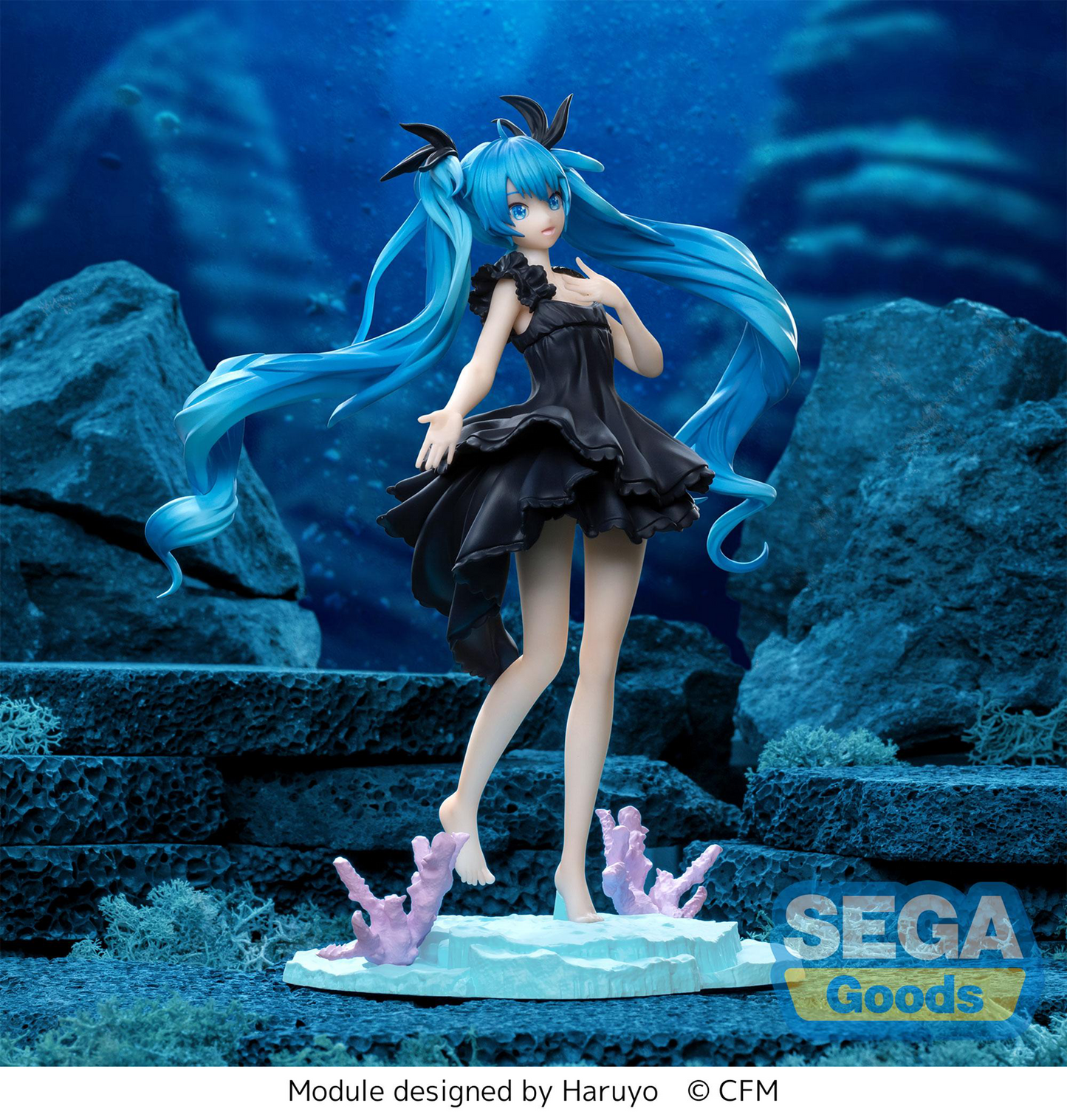 Vocaloid: Miku Mega 39's Deep Sea Girl Luminasta Prize Figure