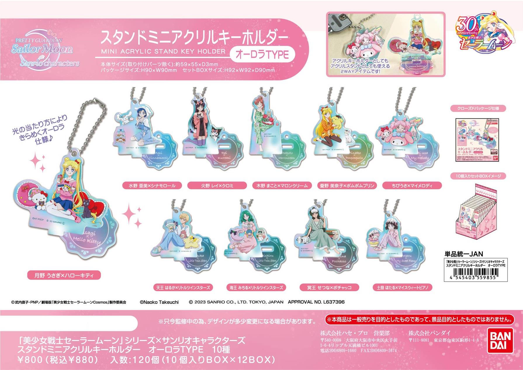 Sailor Moon x Sanrio: Acrylic Blind Box | Chibi's Anime – Chibi's Anime ...