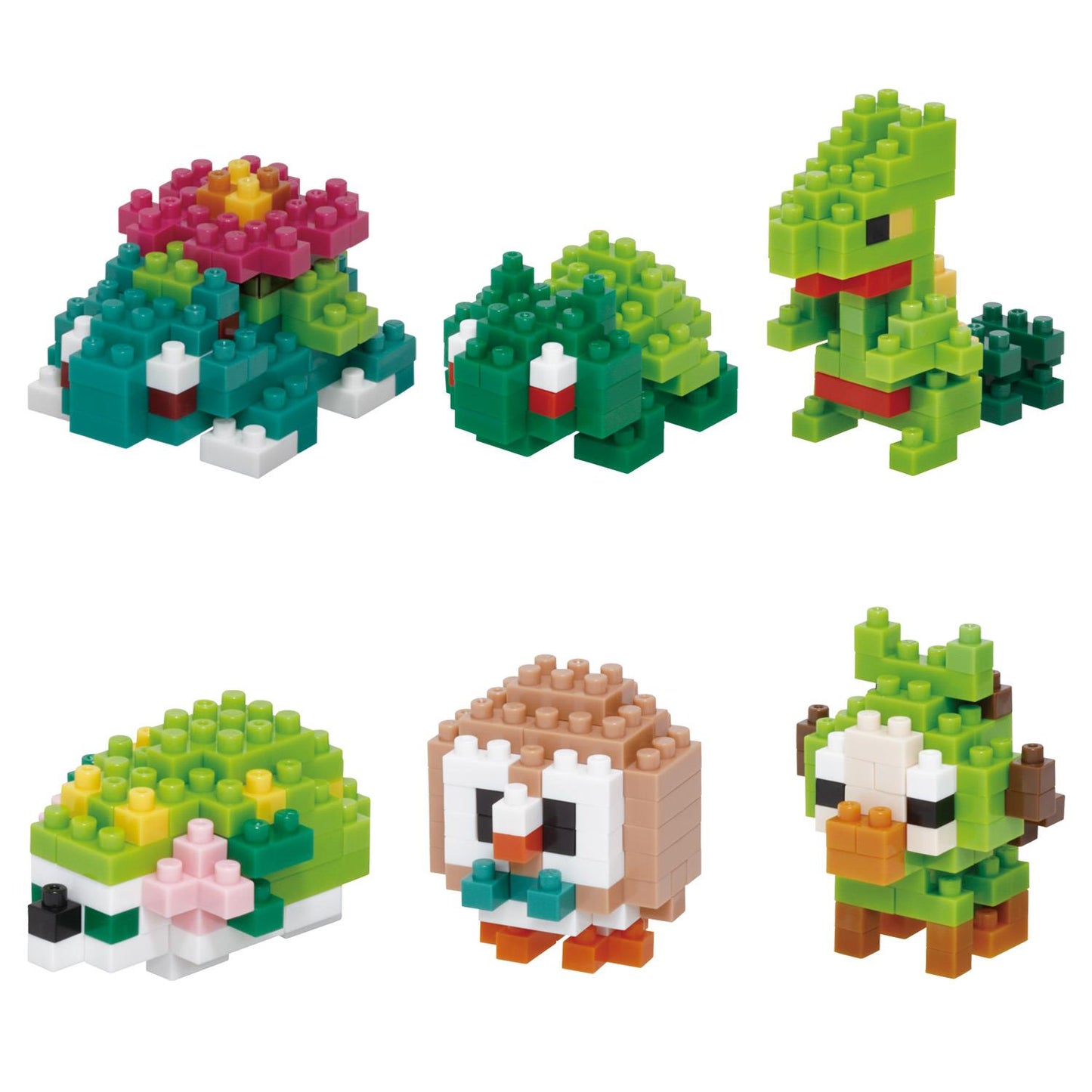 Pokemon: Grass Set 1 Nanoblock