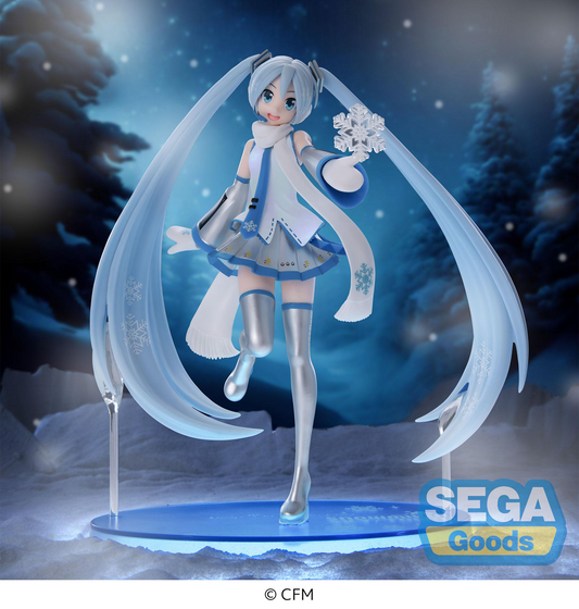 Vocaloid: Snow Miku -Sky Town Ver.- Luminasta Prize Figure