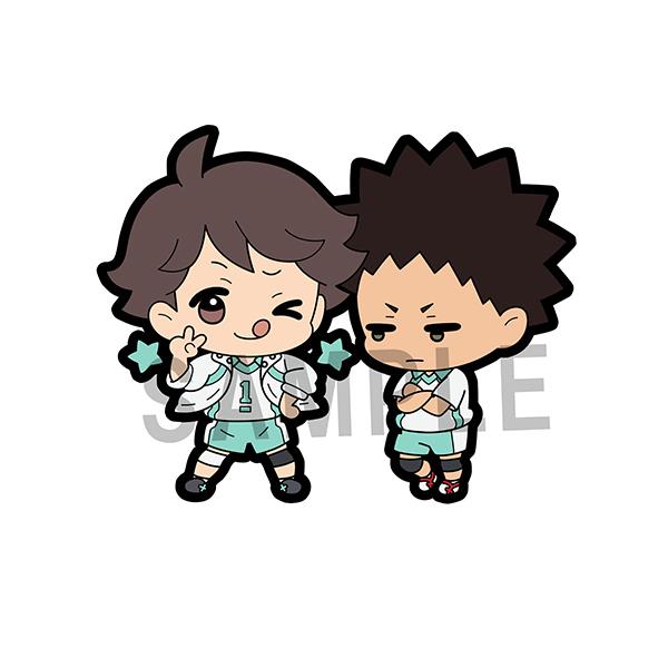 Haikyu!!: BuddyColle Rubber Keychain Blind Box