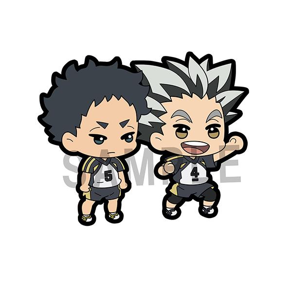 Haikyu!!: BuddyColle Rubber Keychain Blind Box