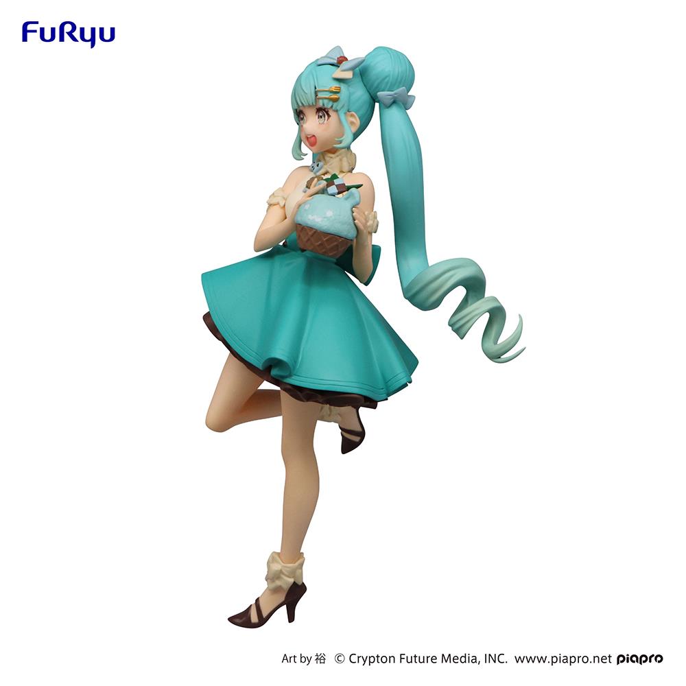 Vocaloid: Hatsune Miku Sweet Sweets Choco Mint Prize Figure