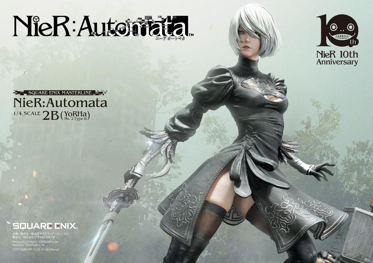 Nier Automata: 2B (YoRHa No. 2 Type B) 1/4 Scale Figure