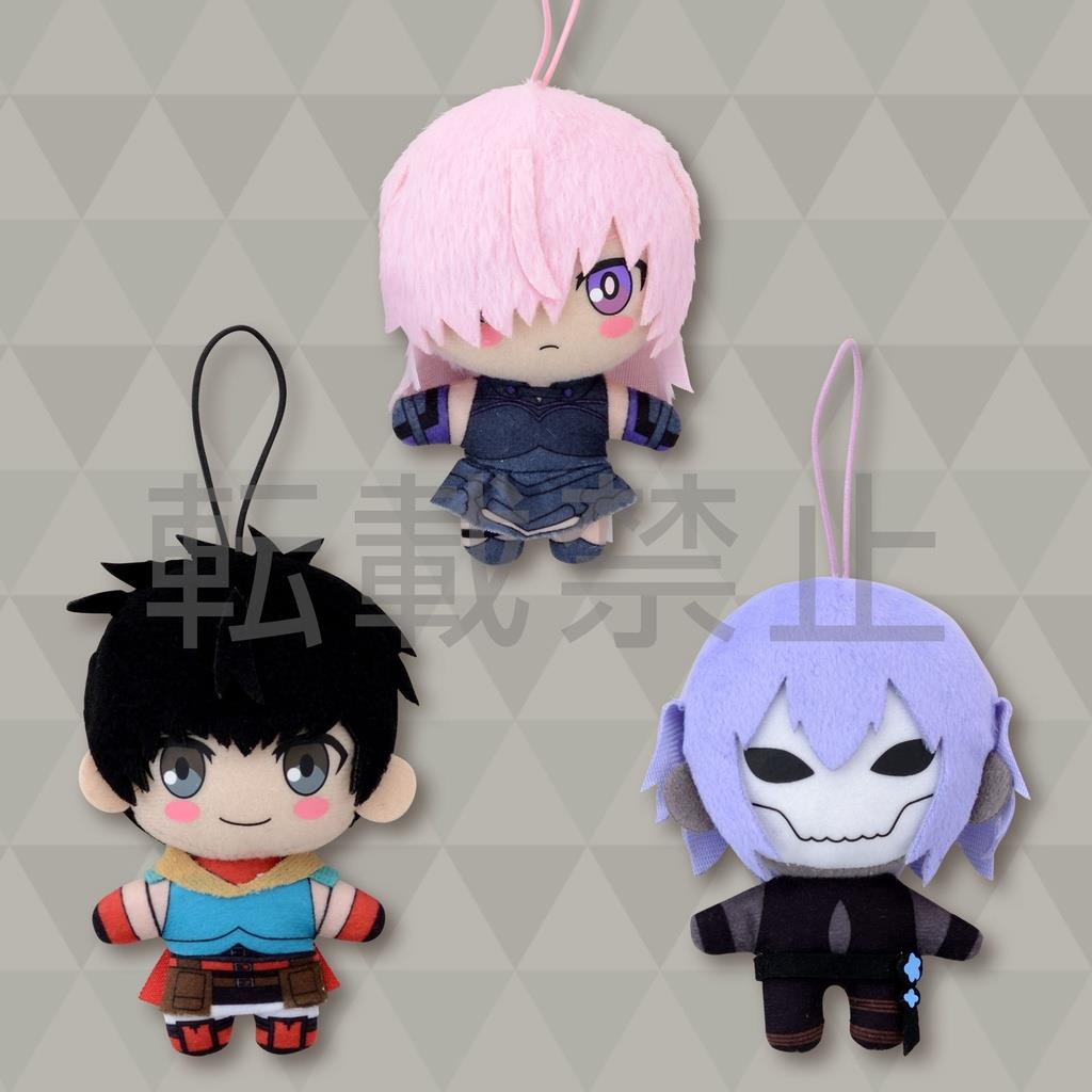 Fate Grand Order Mash Plush Strap Chibi s Anime Chibi s Anime Goods and Collectibles