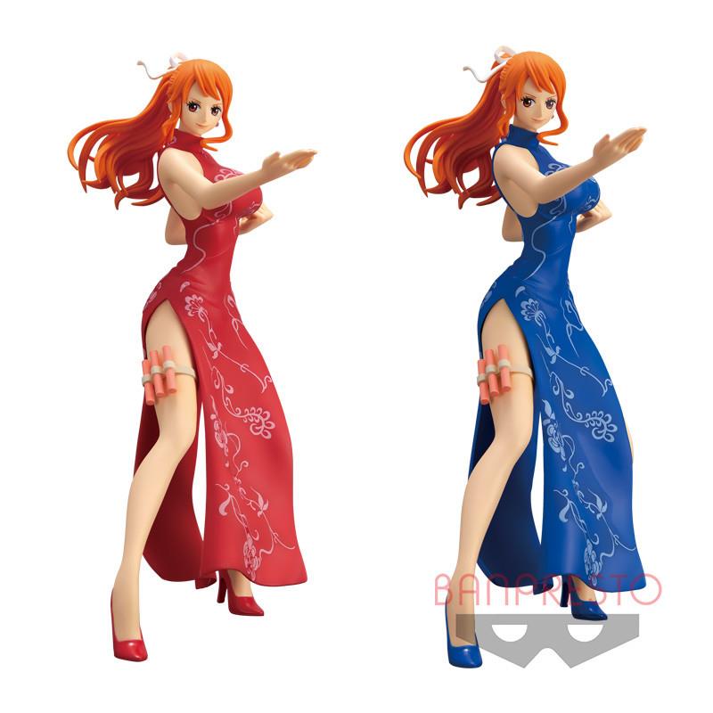 One Piece: Nami Kung Fu Style Red Ver. Glitter & Glamours Prize Figure