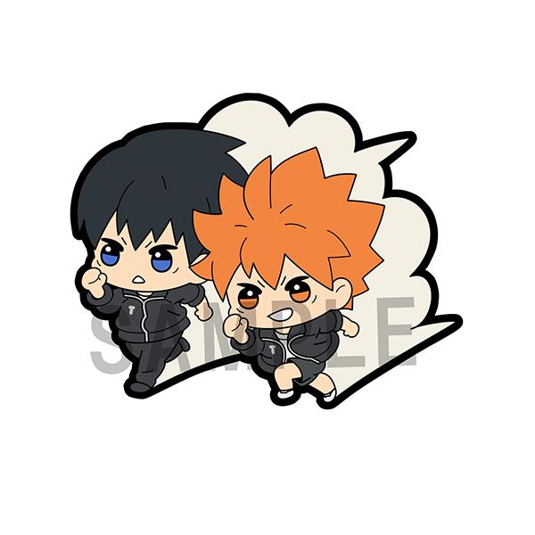 Haikyu!!: BuddyColle Rubber Keychain Blind Box