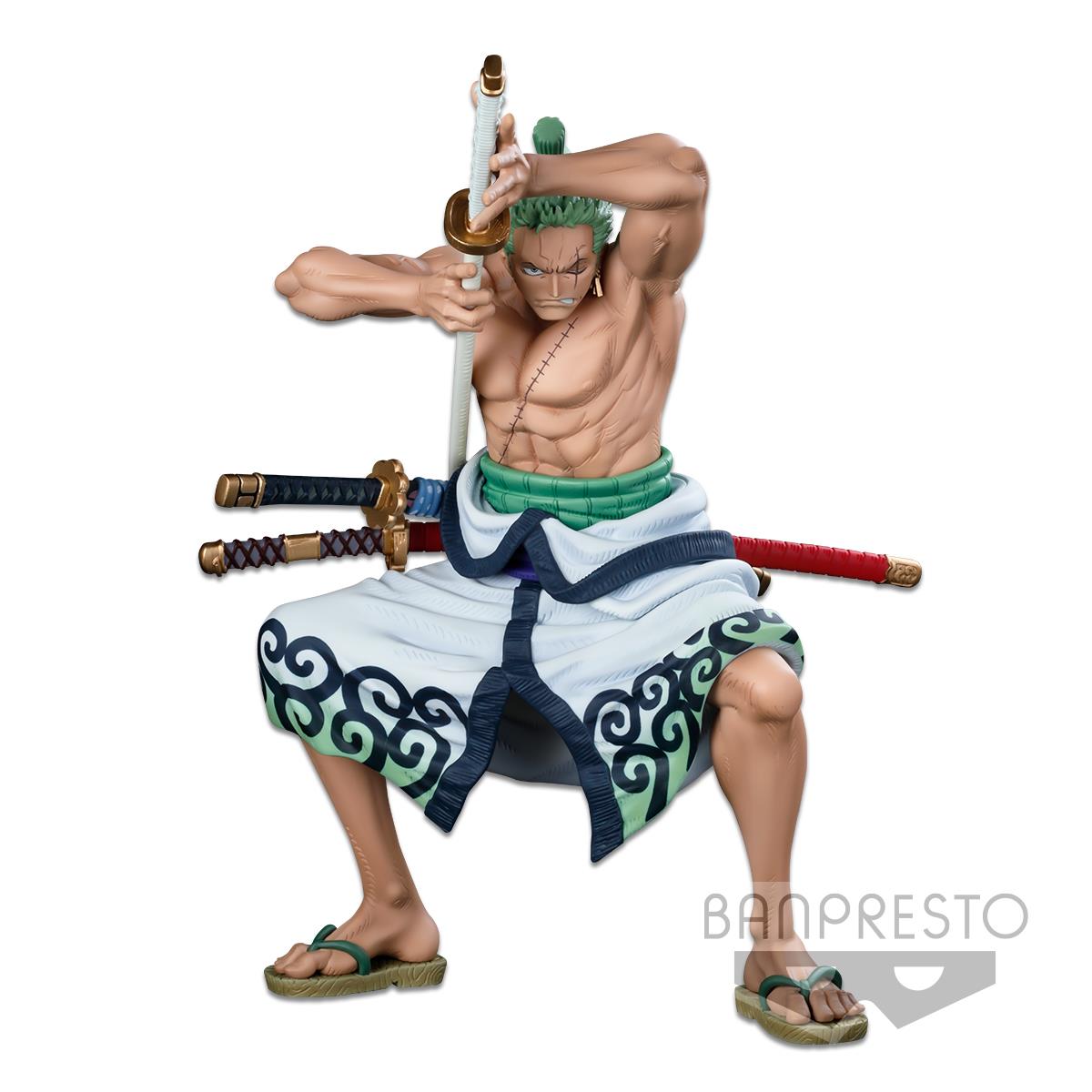 One Piece: Roronoa Zoro [The Brush] Super Master Stars Piece Prize Figure