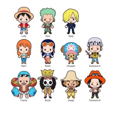 One Piece: Die Cut Key Chain Blind Bag | Chibi's Anime – Chibi's Anime ...